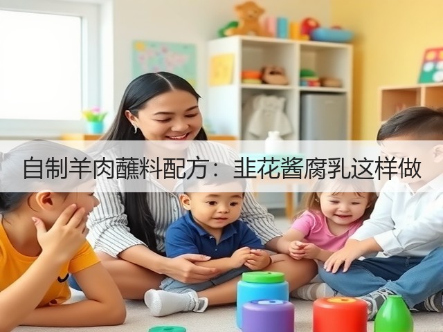 自制羊肉蘸料配方：韭花酱腐乳这样做(图3)
