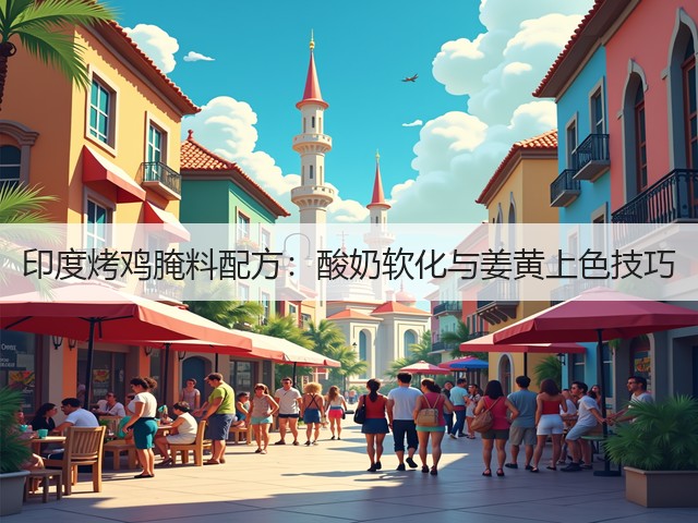印度烤鸡腌料配方：酸奶软化与姜黄上色技巧(图2)