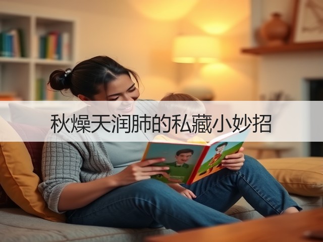 秋燥天润肺的私藏小妙招(图1)