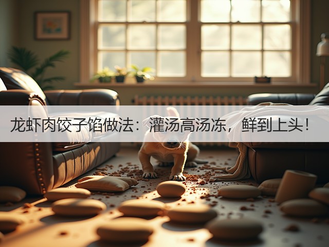 龙虾肉饺子馅做法：灌汤高汤冻，鲜到上头！(图2)