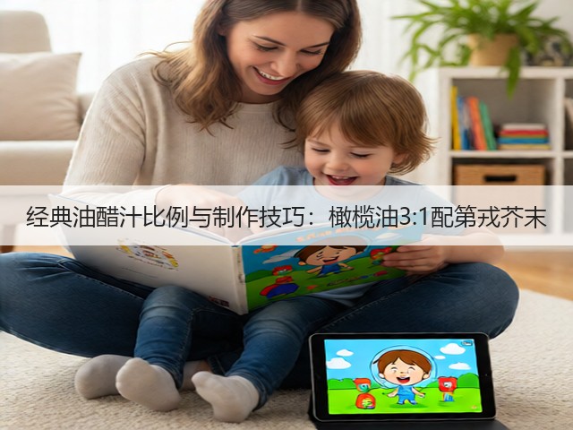 经典油醋汁比例与制作技巧：橄榄油3:1配第戎芥末(图1)