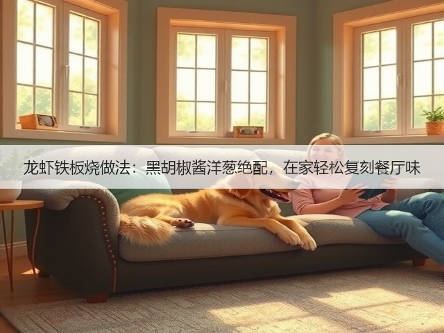 龙虾铁板烧做法：黑胡椒酱洋葱绝配，在家轻松复刻餐厅味(图3)