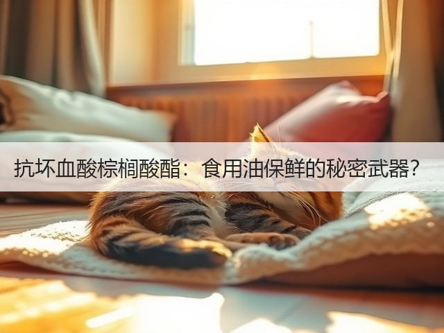 抗坏血酸棕榈酸酯：食用油保鲜的秘密武器？(图2)