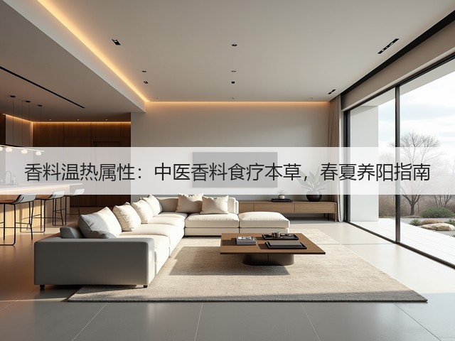 香料温热属性：中医香料食疗本草，春夏养阳指南(图3)