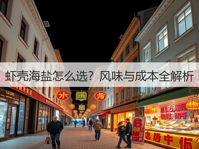 虾壳海盐怎么选？风味与成本全解析(图1)