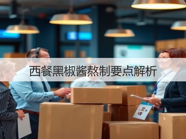 西餐黑椒酱熬制要点解析(图1)