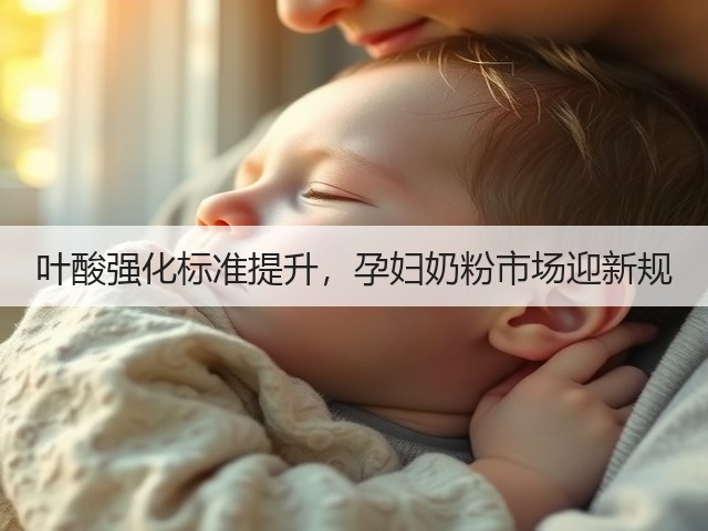 叶酸强化标准提升，孕妇奶粉市场迎新规(图1)