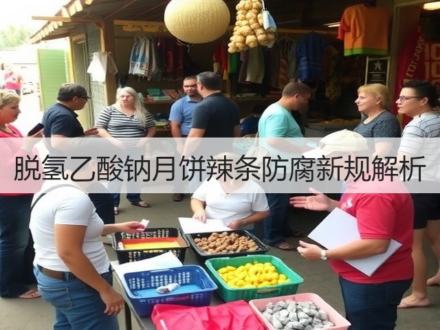 脱氢乙酸钠月饼辣条防腐新规解析(图2)