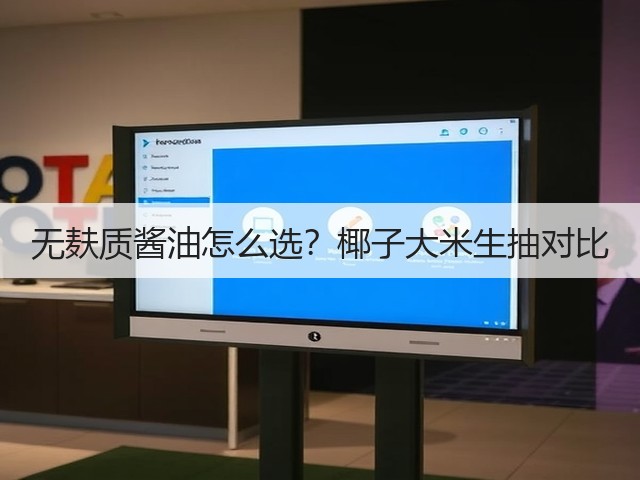 无麸质酱油怎么选？椰子大米生抽对比(图1)