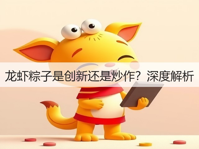 龙虾粽子是创新还是炒作？深度解析(图1)