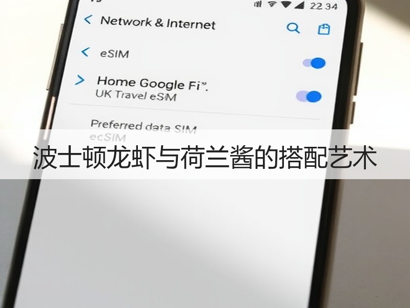 波士顿龙虾与荷兰酱的搭配艺术