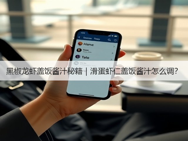 黑椒龙虾盖饭酱汁秘籍｜滑蛋虾仁盖饭酱汁怎么调？(图2)