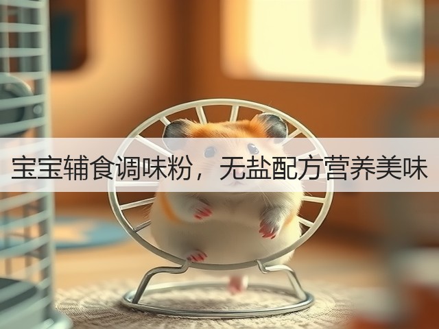 宝宝辅食调味粉，无盐配方营养美味(图1)