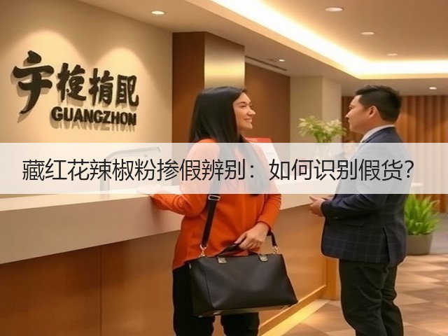 藏红花辣椒粉掺假辨别：如何识别假货？(图1)