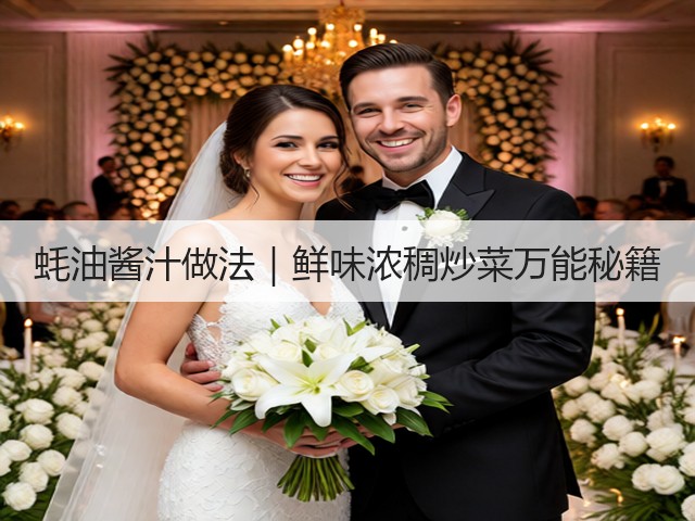 蚝油酱汁做法｜鲜味浓稠炒菜万能秘籍(图1)