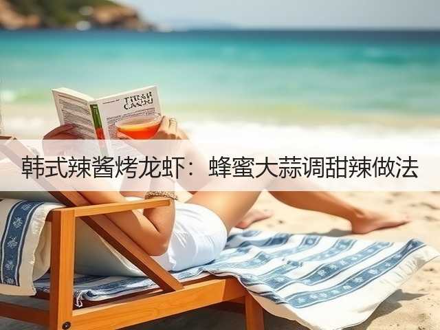 韩式辣酱烤龙虾：蜂蜜大蒜调甜辣做法(图1)