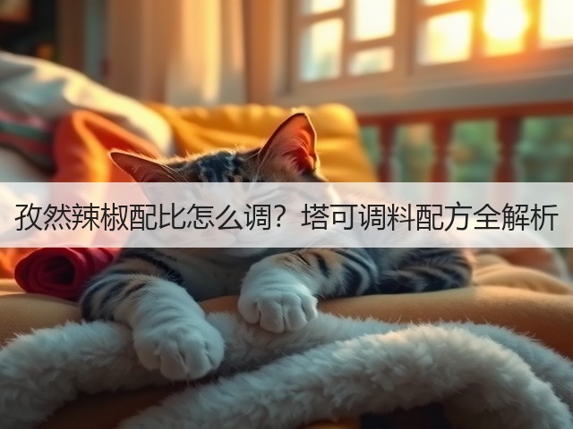 孜然辣椒配比怎么调？塔可调料配方全解析(图2)