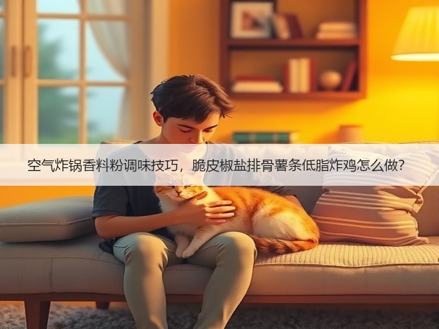 空气炸锅香料粉调味技巧，脆皮椒盐排骨薯条低脂炸鸡怎么做？(图1)