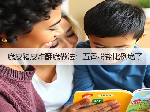 脆皮猪皮炸酥脆做法：五香粉盐比例绝了(图3)