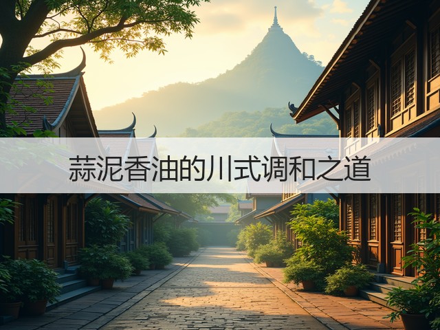 蒜泥香油的川式调和之道(图2)