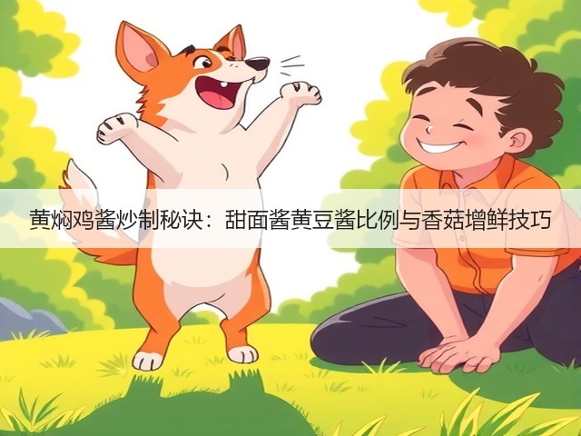 黄焖鸡酱炒制秘诀：甜面酱黄豆酱比例与香菇增鲜技巧(图3)