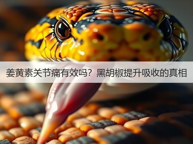 姜黄素关节痛有效吗？黑胡椒提升吸收的真相(图3)