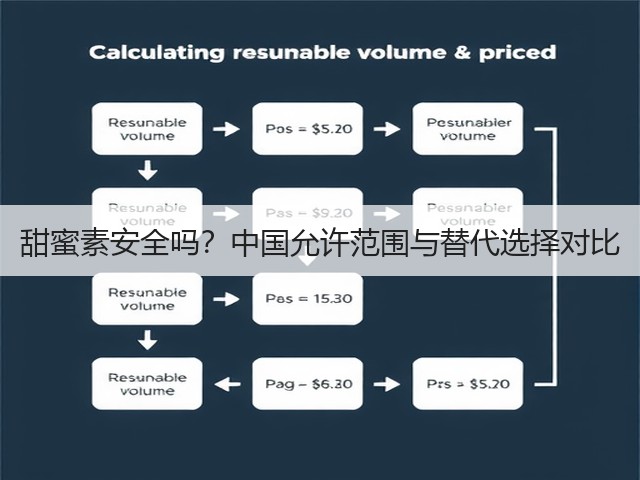 甜蜜素安全吗？中国允许范围与替代选择对比(图2)