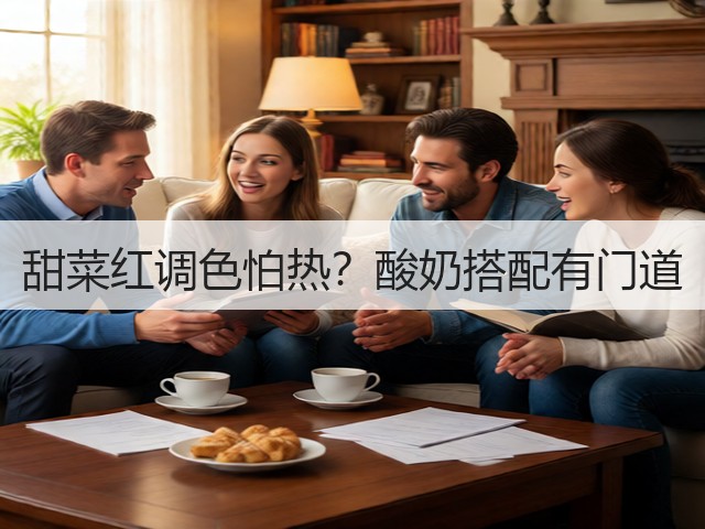 甜菜红调色怕热？酸奶搭配有门道(图2)