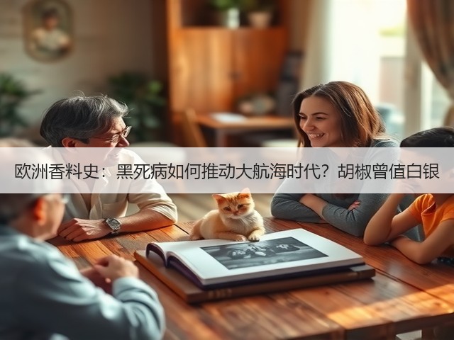 欧洲香料史：黑死病如何推动大航海时代？胡椒曾值白银(图1)