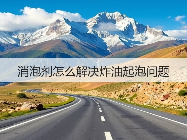 消泡剂怎么解决炸油起泡问题(图3)
