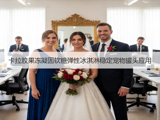 卡拉胶果冻凝固软糖弹性冰淇淋稳定宠物罐头应用(图1)