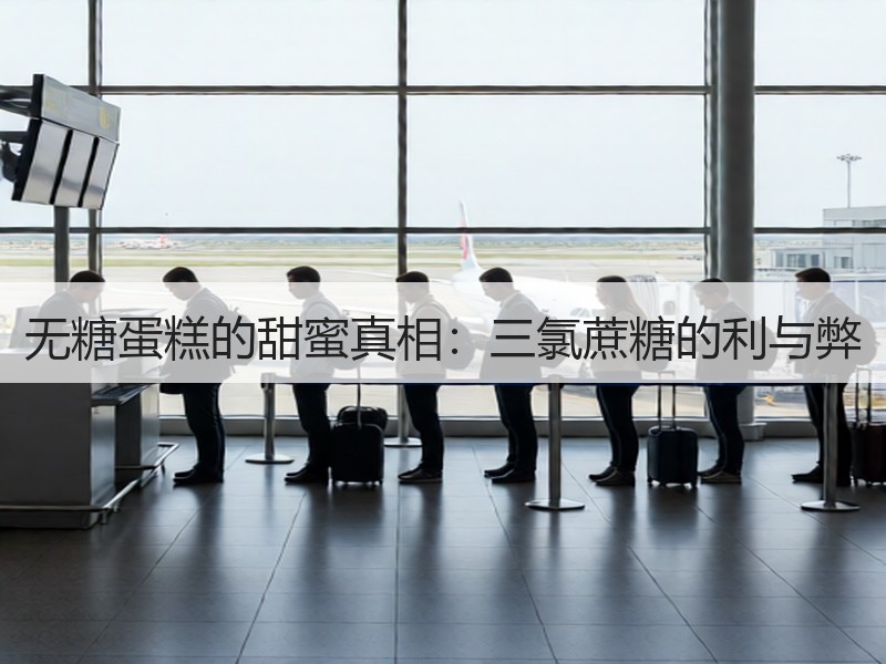 无糖蛋糕的甜蜜真相：三氯蔗糖的利与弊