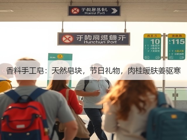 香料手工皂：天然皂块，节日礼物，肉桂暖肤姜驱寒(图3)