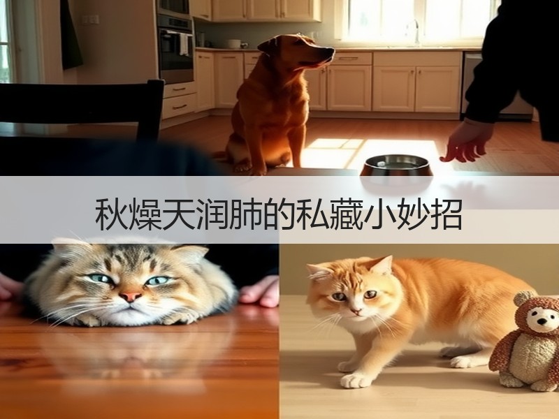 秋燥天润肺的私藏小妙招