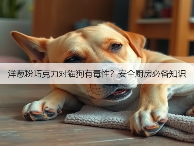 洋葱粉巧克力对猫狗有毒性？安全厨房必备知识(图6)
