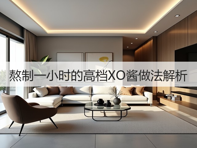 熬制一小时的高档XO酱做法解析(图1)