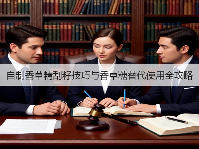 自制香草精刮籽技巧与香草糖替代使用全攻略(图3)
