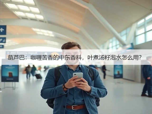 葫芦巴：咖喱苦香的中东香料，叶煮汤籽泡水怎么用？(图1)