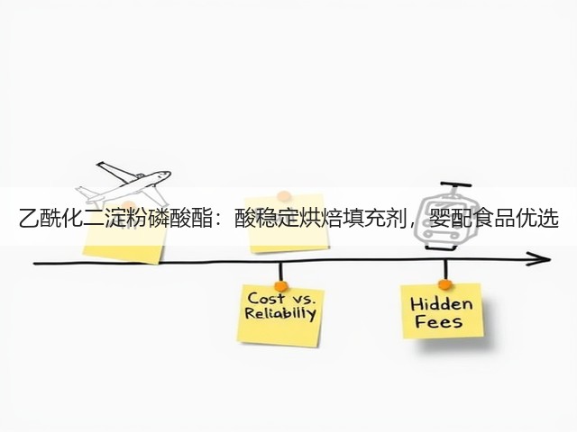 乙酰化二淀粉磷酸酯：酸稳定烘焙填充剂，婴配食品优选(图2)