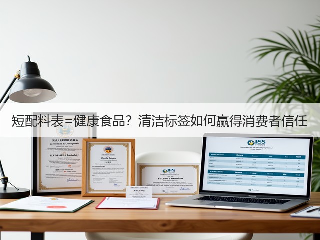 短配料表=健康食品？清洁标签如何赢得消费者信任(图1)