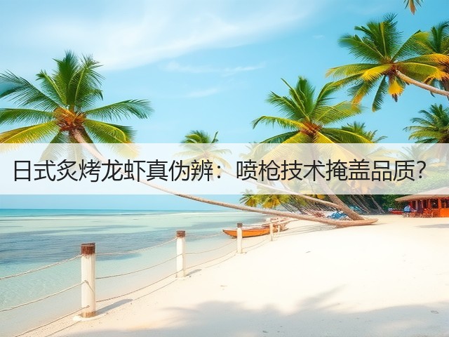 日式炙烤龙虾真伪辨：喷枪技术掩盖品质？(图2)