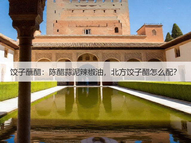 饺子蘸醋：陈醋蒜泥辣椒油，北方饺子醋怎么配？(图3)