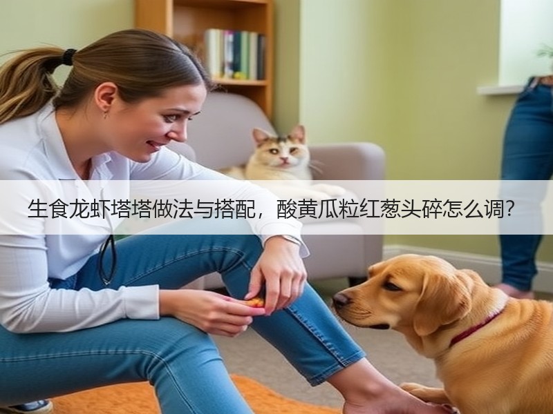 生食龙虾塔塔做法与搭配，酸黄瓜粒红葱头碎怎么调？