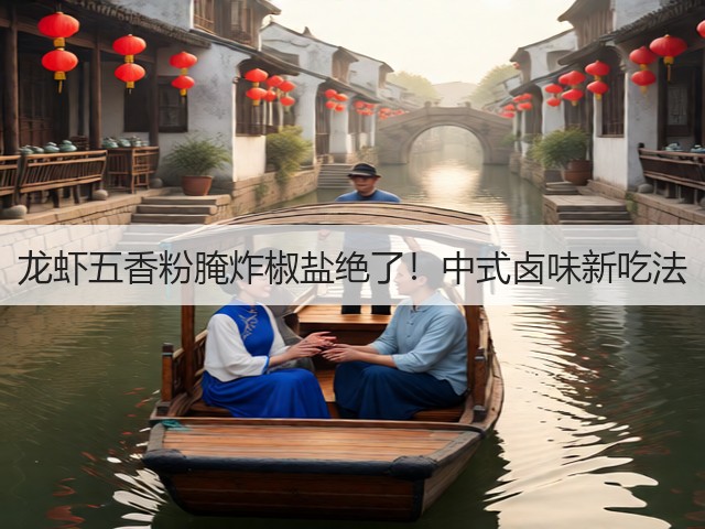 龙虾五香粉腌炸椒盐绝了！中式卤味新吃法(图3)