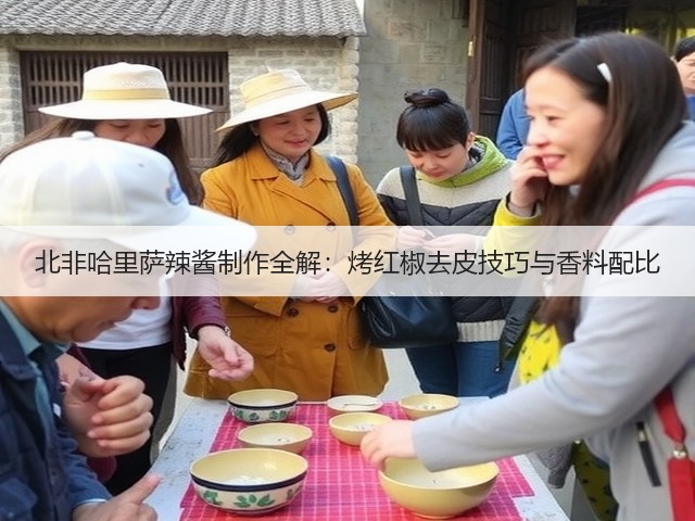 北非哈里萨辣酱制作全解：烤红椒去皮技巧与香料配比(图2)