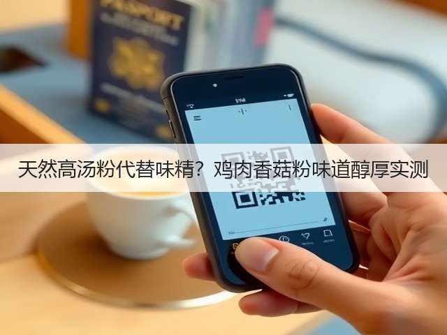 天然高汤粉代替味精？鸡肉香菇粉味道醇厚实测(图1)