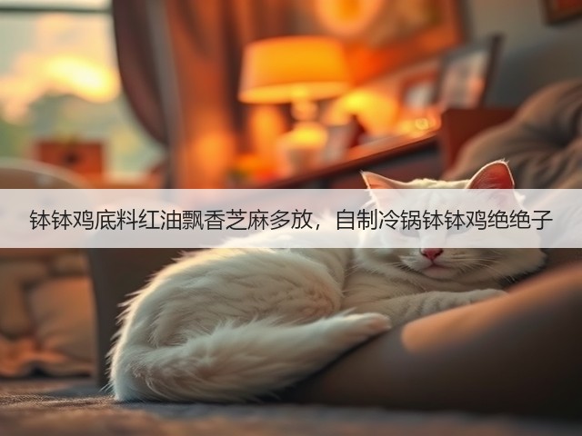 钵钵鸡底料红油飘香芝麻多放，自制冷锅钵钵鸡绝绝子(图3)