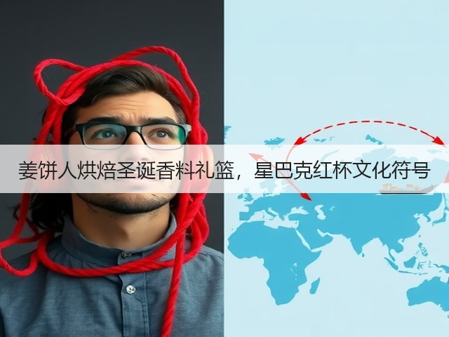 姜饼人烘焙圣诞香料礼篮，星巴克红杯文化符号(图4)