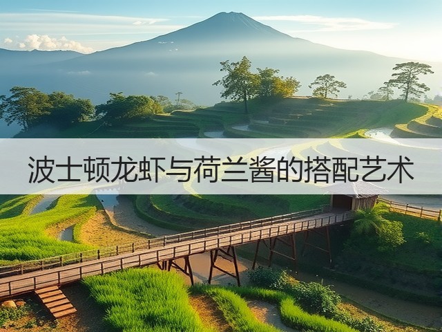 波士顿龙虾与荷兰酱的搭配艺术(图3)