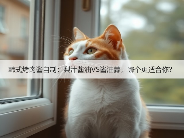 韩式烤肉酱自制：梨汁酱油VS酱油蒜，哪个更适合你？(图1)